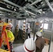 Visitors view construction of new, modern barracks building continues at Fort McCoy