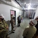 Visitors view construction of new, modern barracks building continues at Fort McCoy