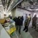 Visitors view construction of new, modern barracks building continues at Fort McCoy