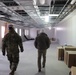 Visitors view construction of new, modern barracks building continues at Fort McCoy