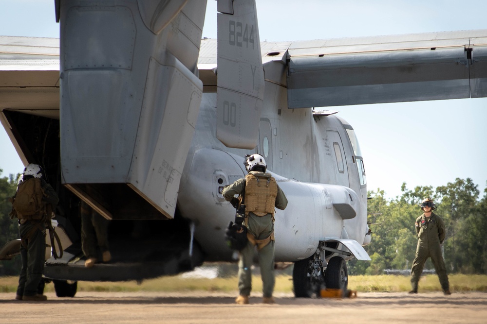 MRF-D conducts FARP exercise at RAAF