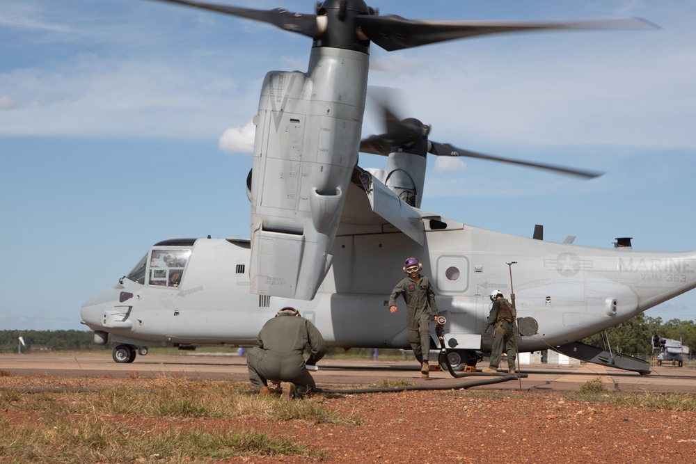 MRF-D conducts FARP exercise at RAAF