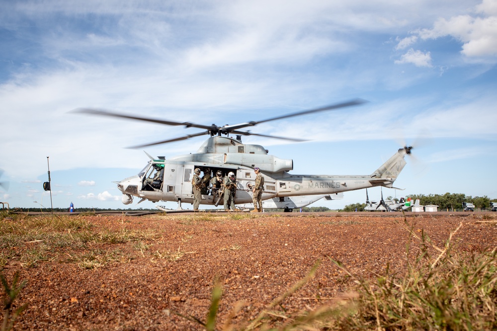 MRF-D conducts FARP exercise at RAAF