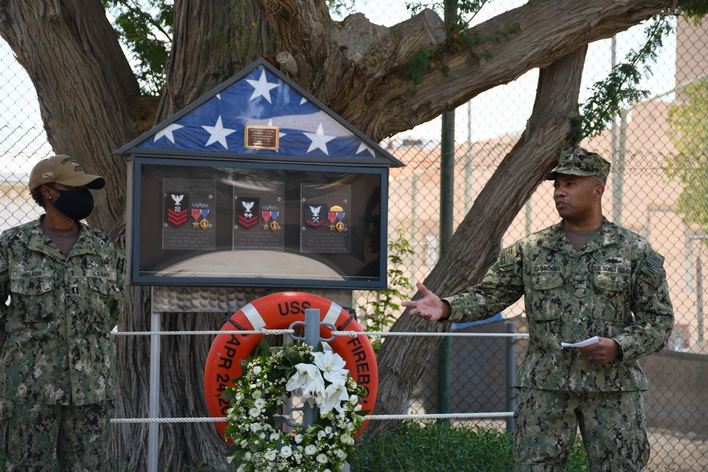 PATFORSWA Holds USS Firebolt Memorial