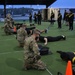 V Corp's Senior Enlisted Soldiers Conduct ACFT Test