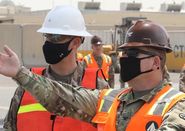 1st TSC DCG tours ammo offload, on load operations at Kuwait's Port Shuaiba