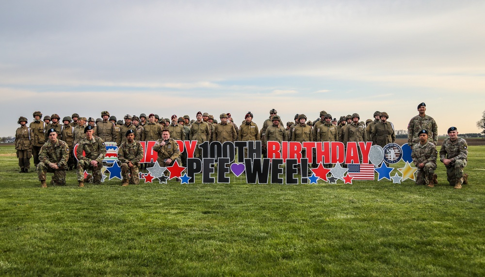 Jim &quot;Pee Wee&quot; Martin's 100th Birthday Jump Fest