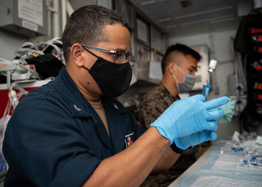 USS ESSEX Underway Operations