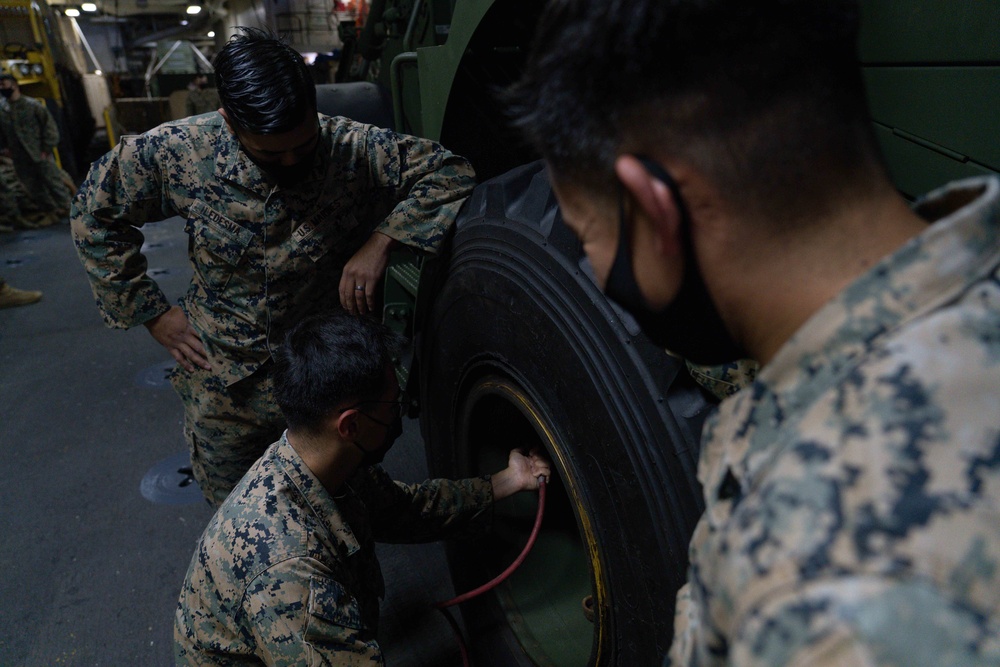 USS ESSEX Underway Operations