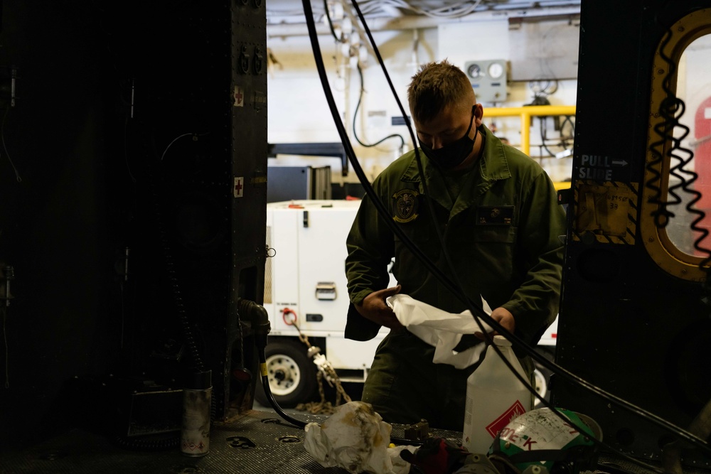 USS ESSEX Underway Operations