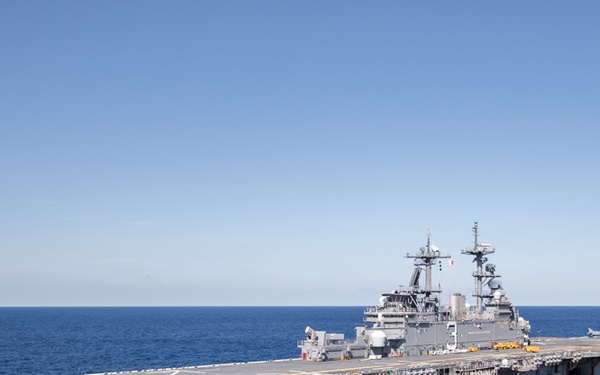 Kearsarge at Sea
