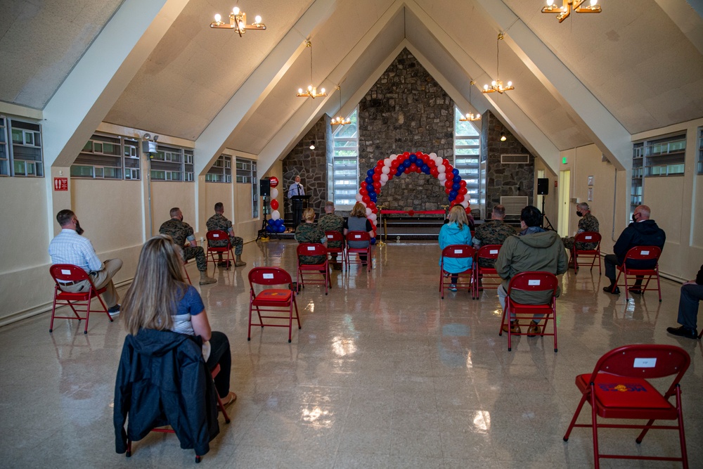 Camp McTureous Community Center grand opening