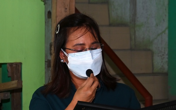 Balikatan 21: Dedication ceremony held to celebrate new health station, Barangay Baao, Mauban, Ph.