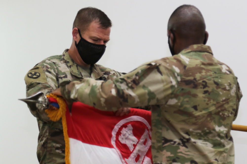 16th Engineer Brigade transfers authority to 111th Engineer Brigade