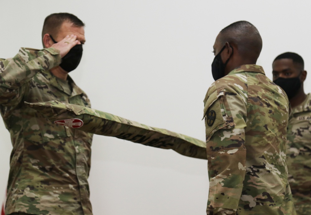 16th Engineer Brigade transfers authority to 111th Engineer Brigade