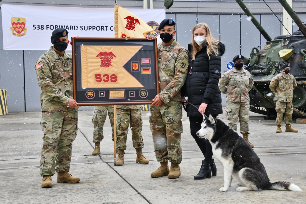 538th Forward Support Company Change of Command