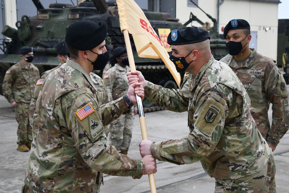 538th Forward Support Company Change of Command