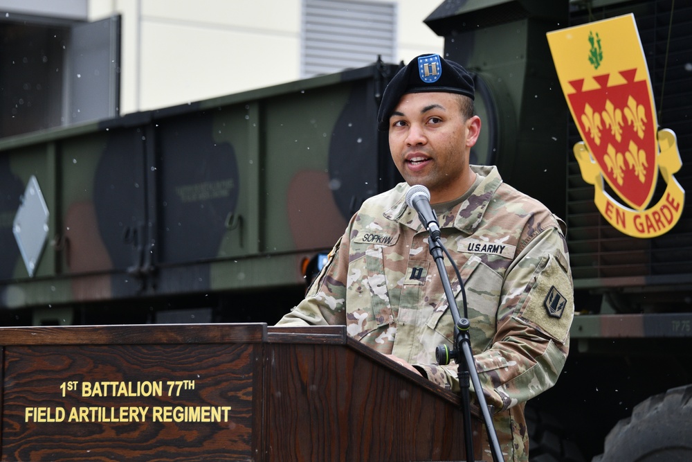 538th Forward Support Company Change of Command