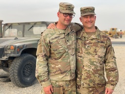 West Virginia Guardsmen Cross Paths While Deployed