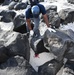 Admin Beach Cleanup for Earth Day