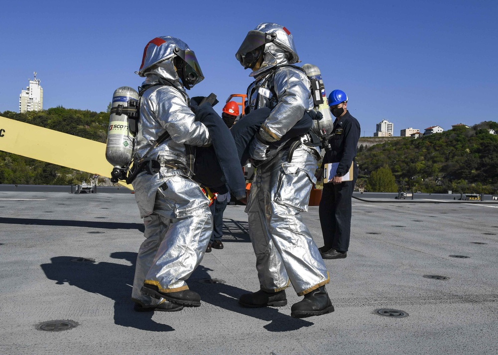 USS Hershel "Woody" Williams training in Croatia