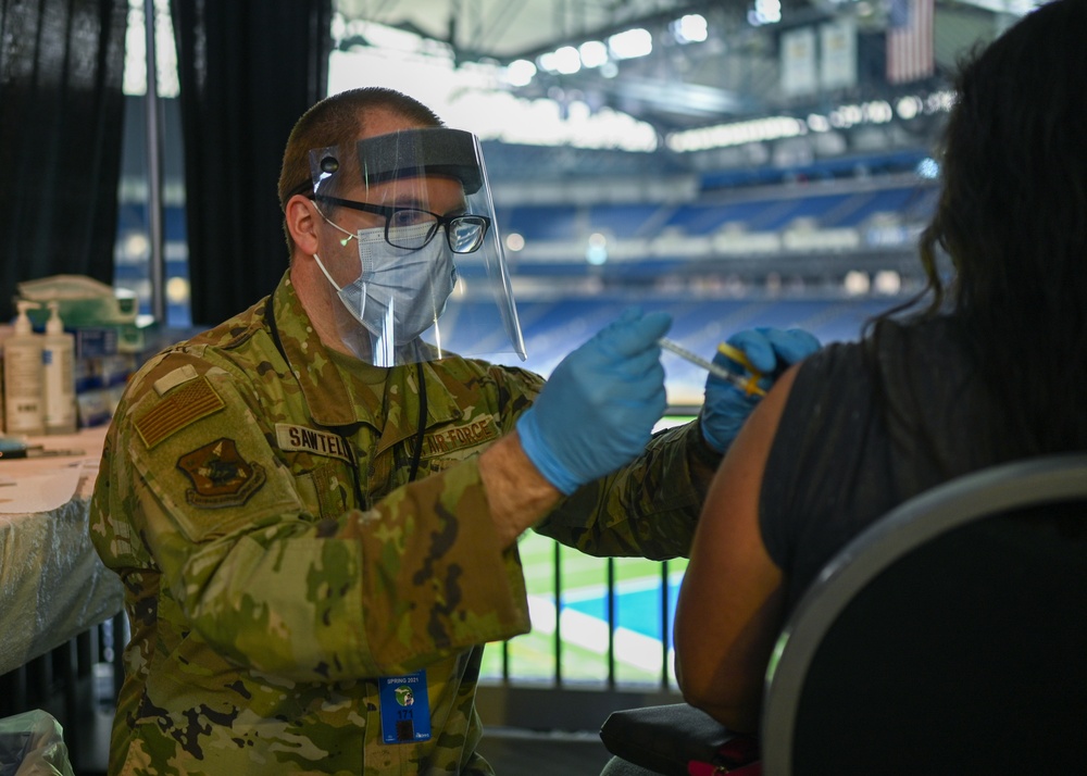 64th Air Expeditionary Group commander visits Ford Field CVC