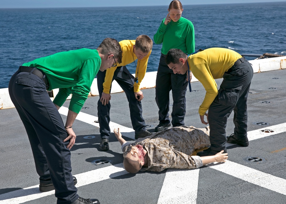 USS San Antonio MTT Drill