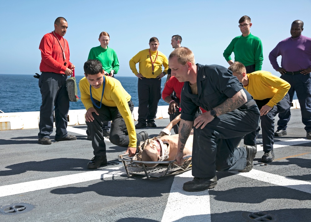 USS San Antonio MTT Drill