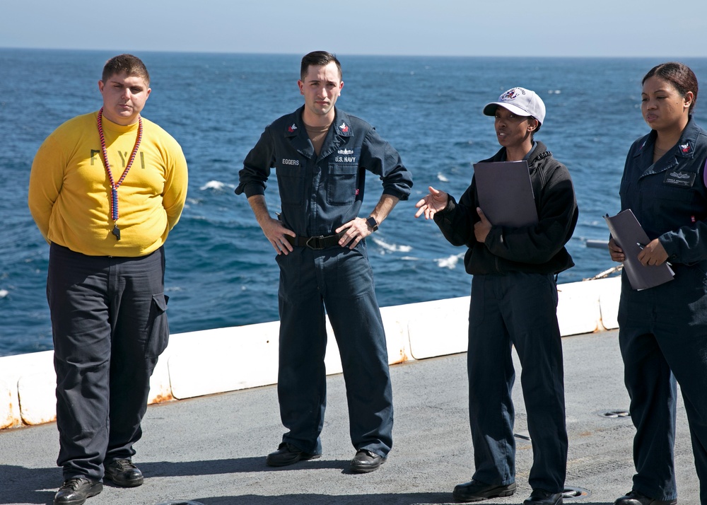 USS San Antonio MTT Drill