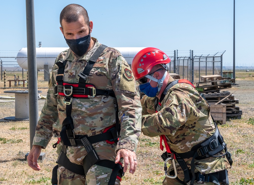 Travis Fire and Emergency Services training