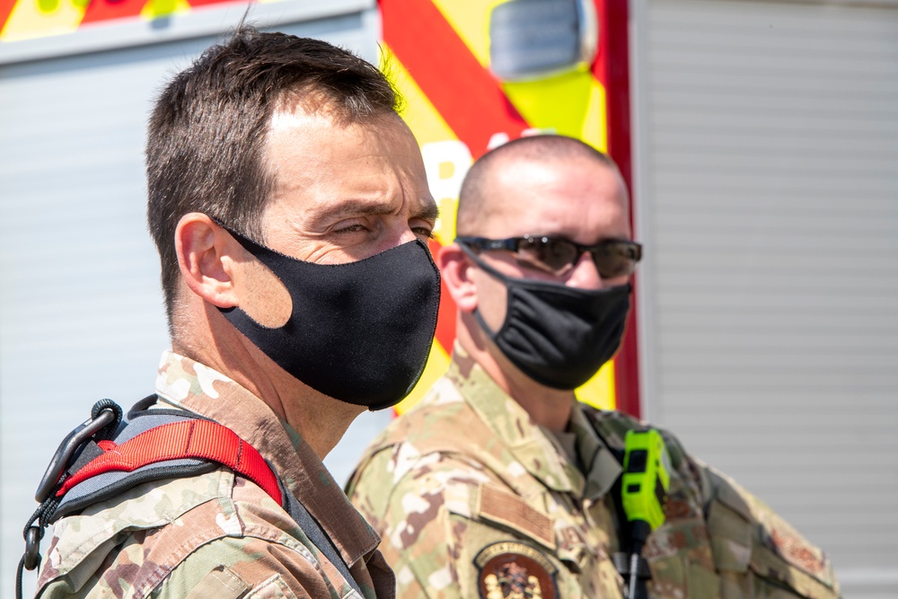 Travis Fire and Emergency Services training