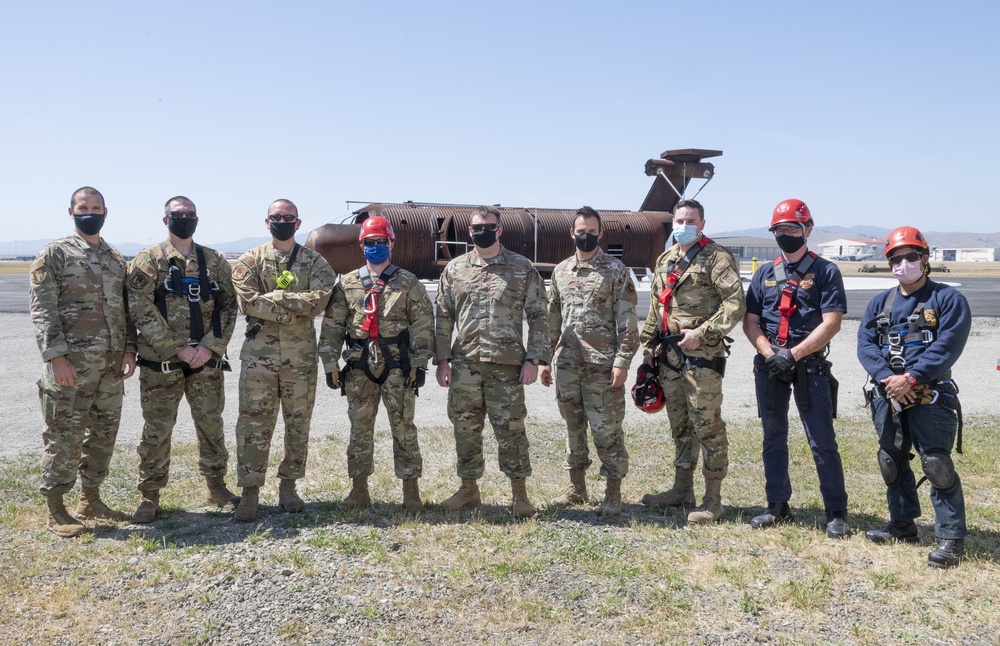 Travis Fire and Emergency Services training