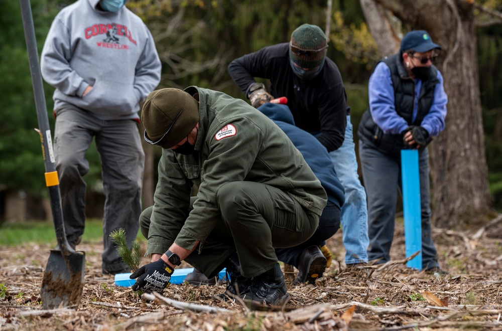 Crooked Creek hosts volunteer tree-planting Earth Day event