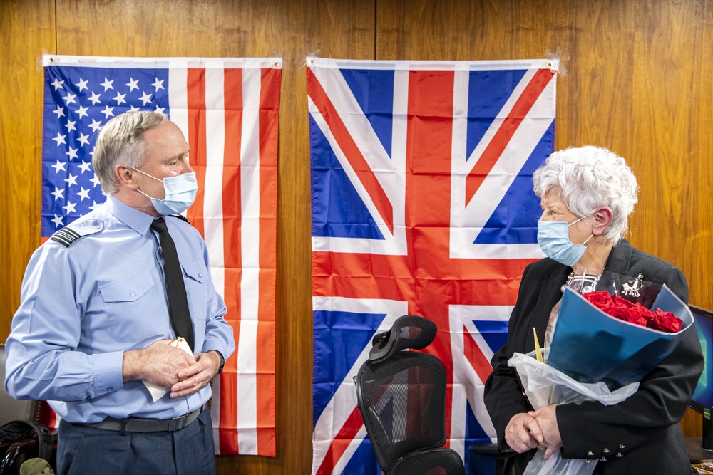 501st Combat Support Wing celebrates British liaison 60 years of service