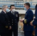 U.S. Coast Guard hosts Italian coast guard aboard USCGC Hamilton in Naples