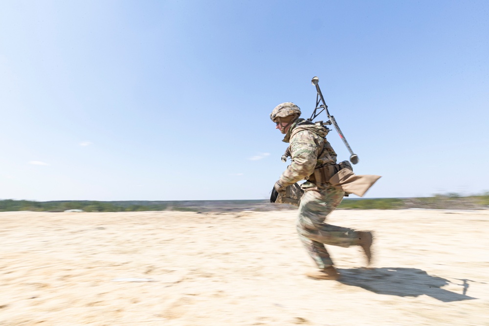 Infantry Advanced Leader Course Support By Fire Training