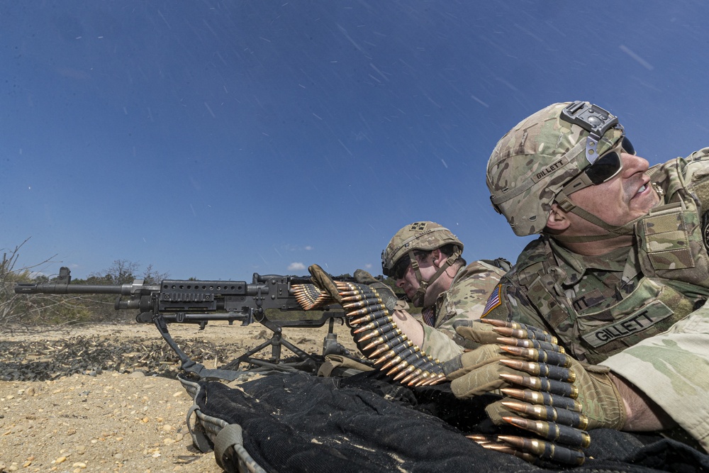 Infantry Advanced Leader Course Support By Fire Training