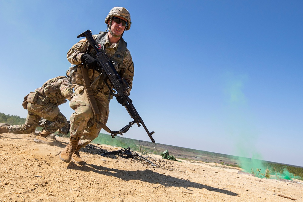 Infantry Advanced Leader Course Support By Fire Training