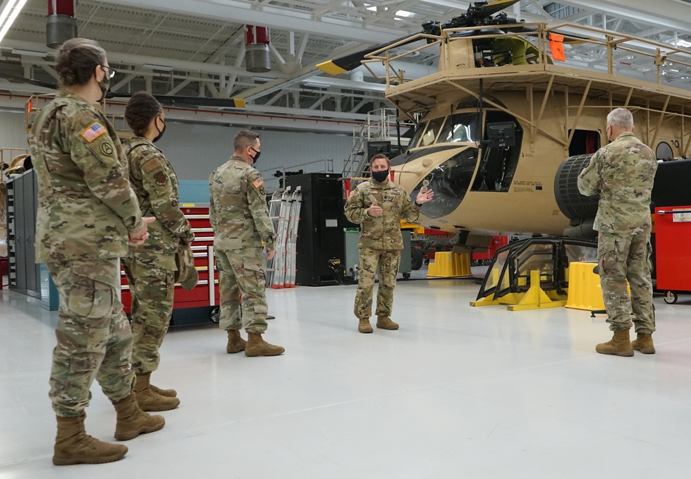 National Guard resident students from Army War College visit Fort Indiantown Gap