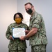 CS2 Sheniqua Lee end-of-tour award ceremony; CS1 Renarda Collins award ceremony
