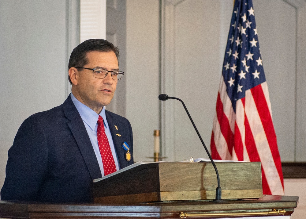 SUBLANT Retiring Executive Director Receives Civilian Service Award