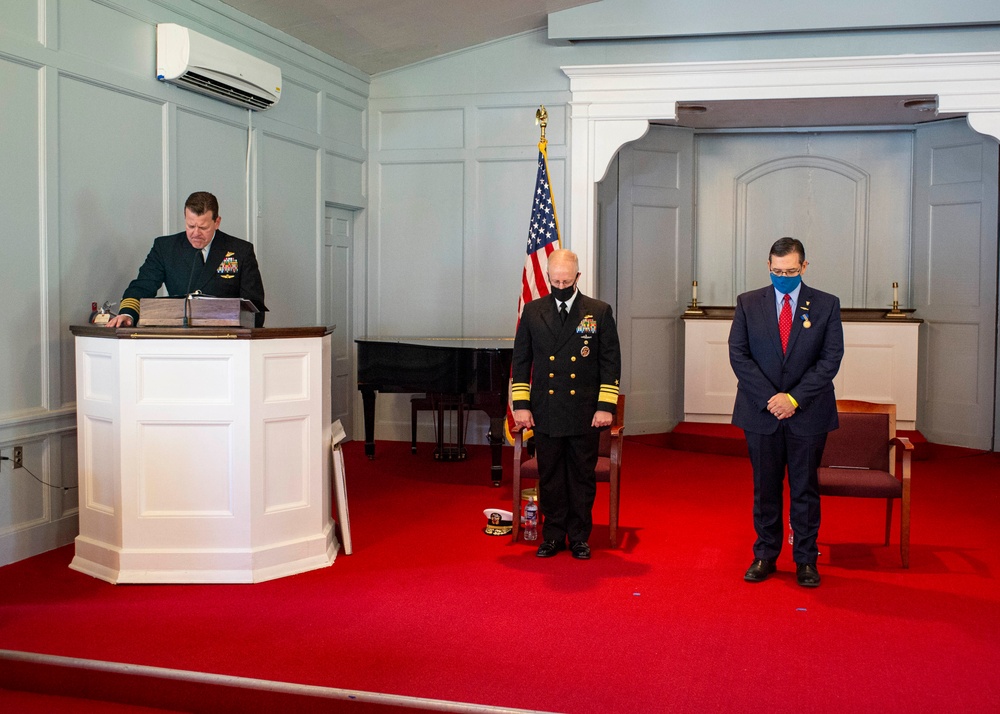 SUBLANT Retiring Executive Director Receives Civilian Service Award