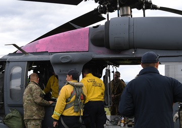 Teamwork shines at annual Cal Guard, CAL FIRE training