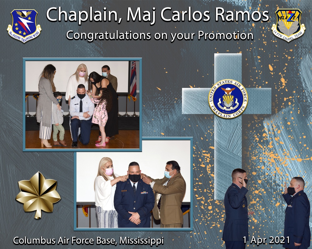 Promotion of Chaplain Carlos Ramosgraulau