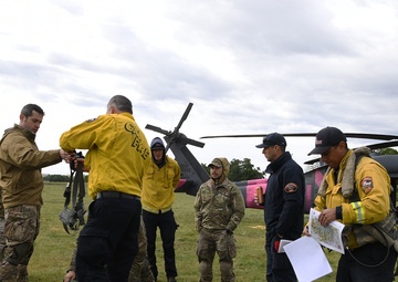 Teamwork shines at annual Cal Guard, CAL FIRE training