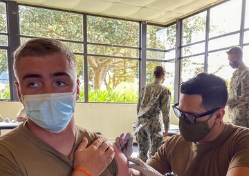 NMCB-3 Seabees Receive COVID-19 Vaccine