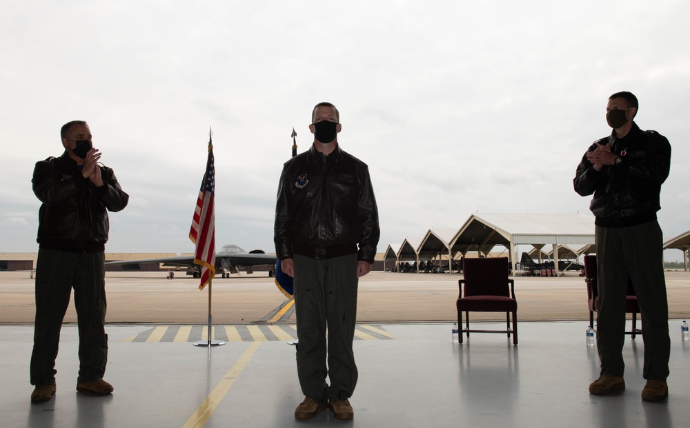 509th Operation Support Squadron Change of Command