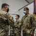 U.S. Army Brigadier General Paul Chauncey, III, Joint Force Land Component Command deputy commanding general visits the United Center COVID-19 Community Vaccination Center, Chicago