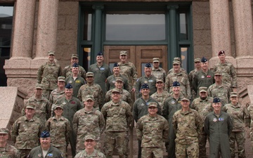 10th Air Force holds annual commanders and command chiefs conference