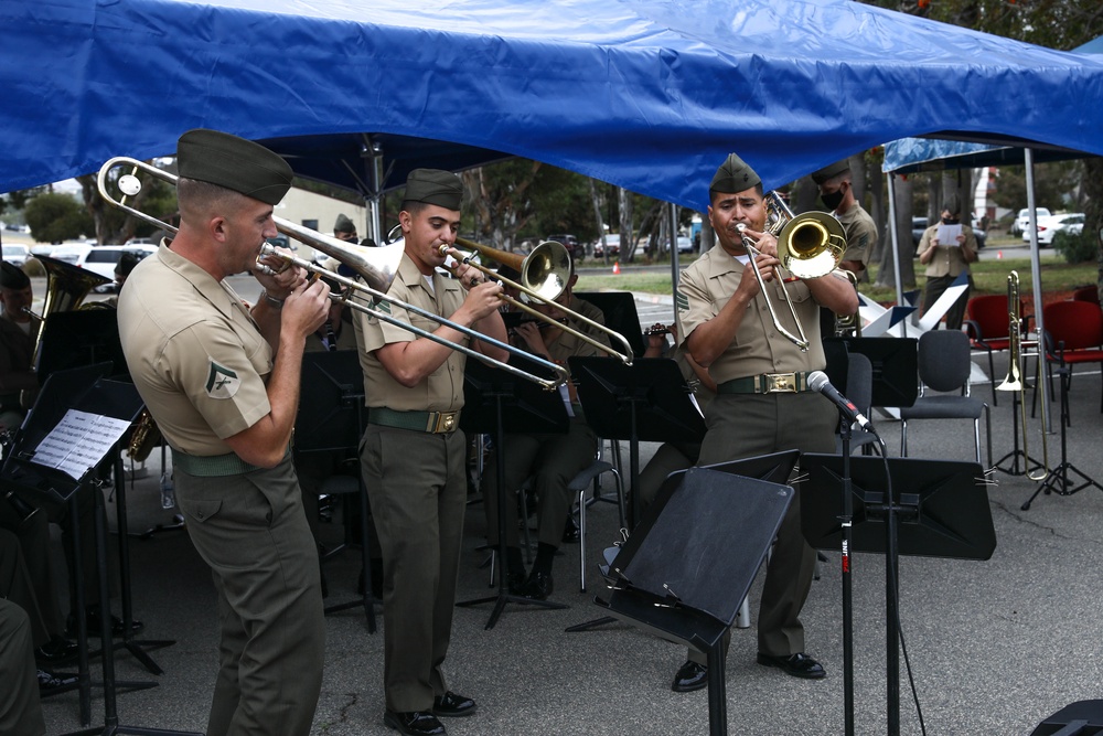1st Marine Division Sgt Maj post and relief